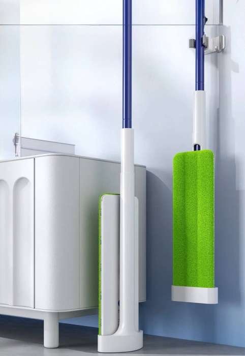 Швабра с вертикальным отжимом на ручке ROOMBROOM RB2178