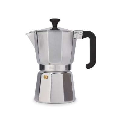 Кофеварка гейзерная 290 мл La Cafetiere Kitchen Craft LCVEN6CPSIL