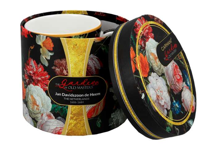 Кружка Натюрморт с маками, Х. Рейкерс, 0,4 л CARMANI CAR2-840-9206