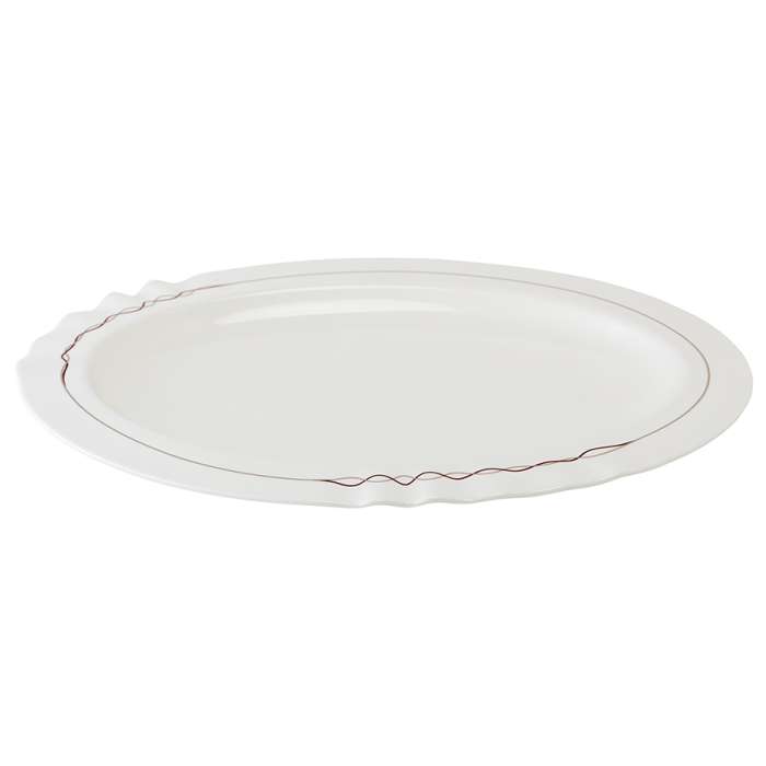Блюдо сервировочное из коллекции canto, 36х25см Tkano TK26-TW_SRV0001