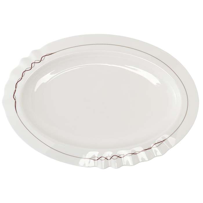 Блюдо сервировочное из коллекции canto, 36х25см Tkano TK26-TW_SRV0001