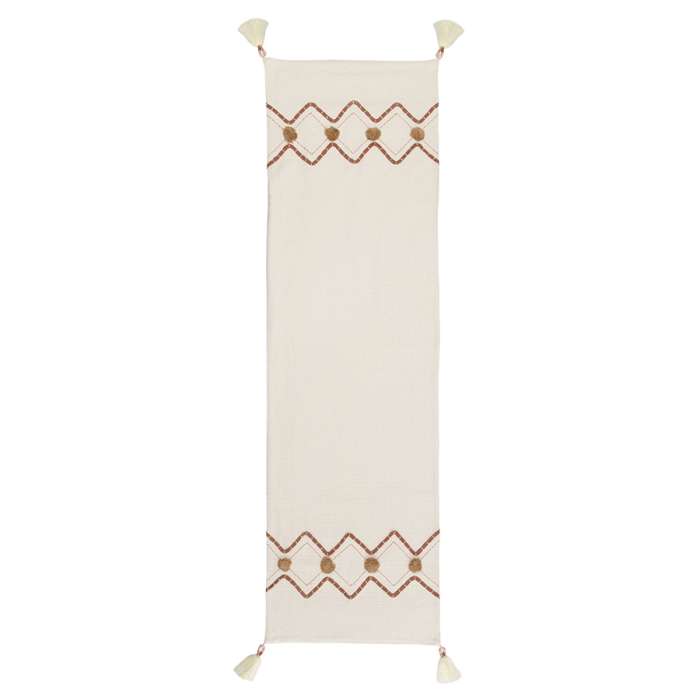 Дорожка на стол с вышивкой geometry из коллекции ethnic, 45х150 см Tkano TK23-TR0001