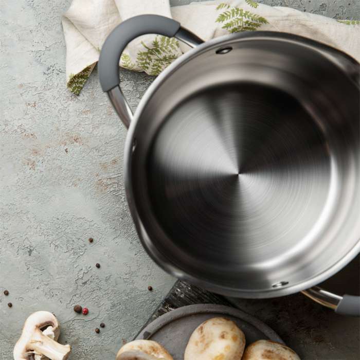 Ковш со стеклянной крышкой, 16 см/1,7 л, серия NITA, NADOBA 726914