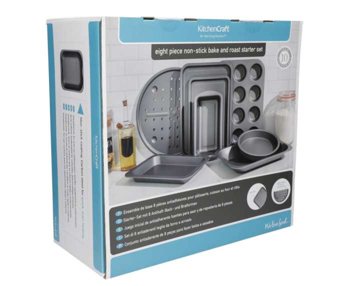 Набор из 8 форм для выпекания KITCHEN CRAFT KCBAKESET8PC