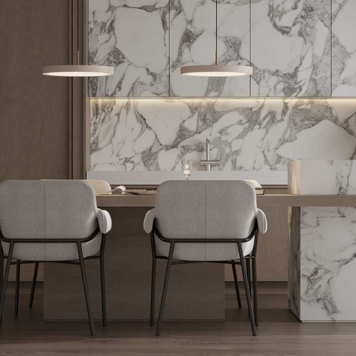 Стул aline, шенилл, светло-серый Bergenson Bjorn FH-ALN-ARMCH-PL-LGR