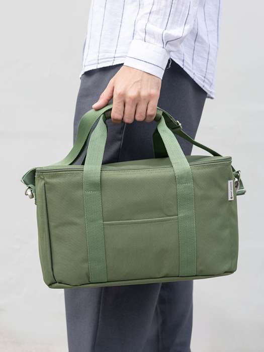 Термосумка для пикника smart picnic, l, темно-зеленая Smart Solutions SS0000310