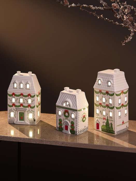 Домик с подсветкой olgod из коллекции new year essential, 15см Tkano TK25-NY_LH0005