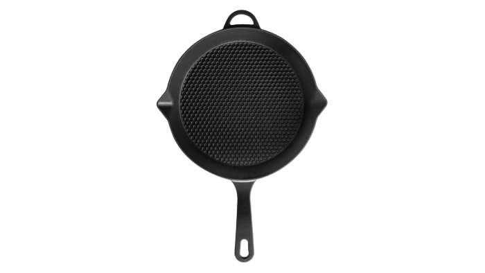 Сковорода Elegance d28 см, чугун, черная VOEUX VOX-8683642549155