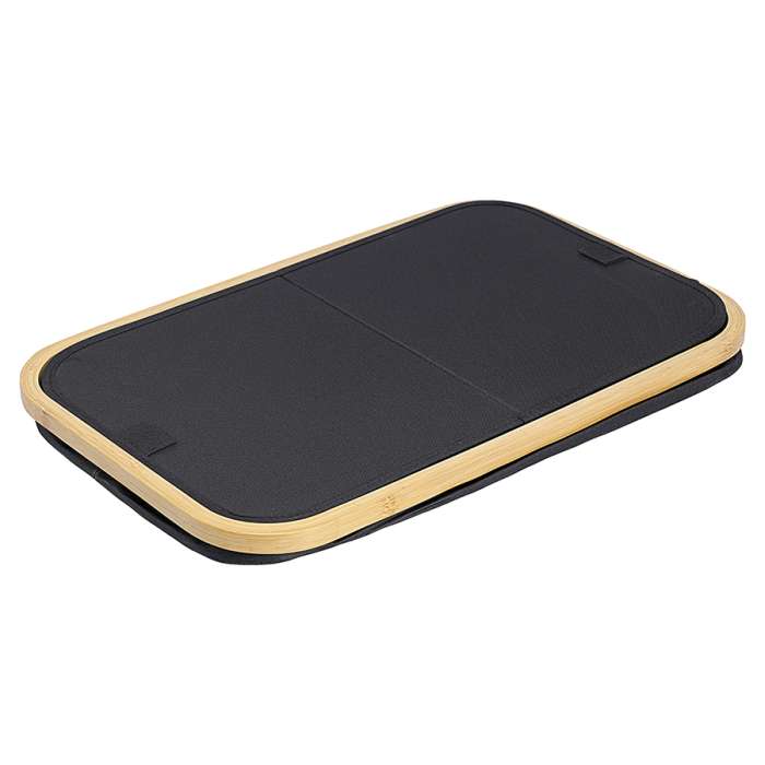 Корзина для белья с двумя отделениями neat twin, 53,5х33х53 см, черная Smart Solutions SS0000147