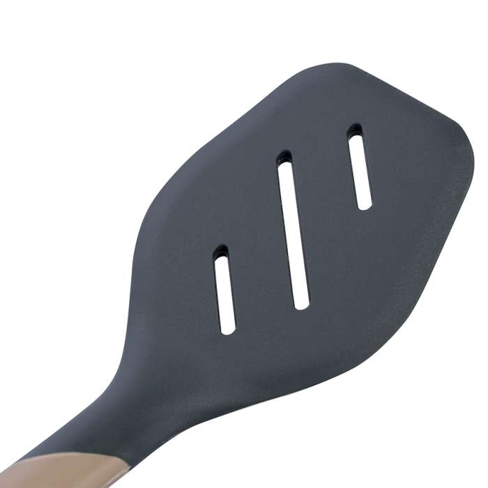 Лопатка с прорезями SmartChef, 32 см, капучино-графит SMART SOLUTIONS SS-ST-SLC-NL-GRPL