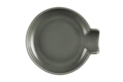 Подставка под ложку, 13,5х12 см фарфор P, серо-зеленая, Indulgence MAXWELL &amp; WILLIAMS MW451-IA0402
