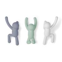 Набор крючков buddy, серый, 3 шт. UMBRA 318165-370