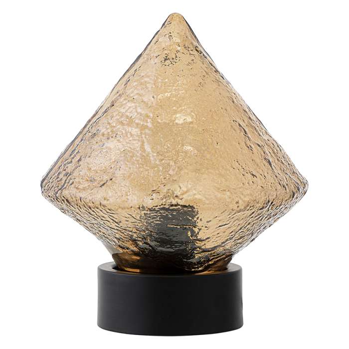 Светильник настольный frozen light, D20х23 см, янтарный Bergenson Bjorn BB0000555