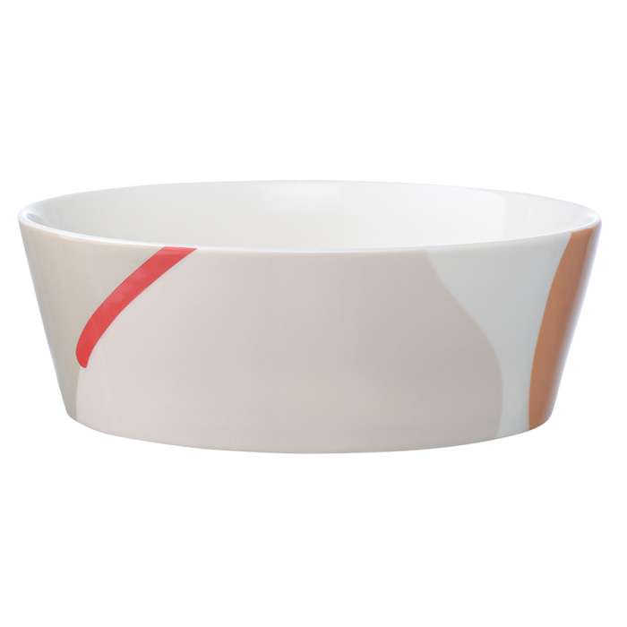 Набор из двух салатников бежевого цвета с авторским принтом из коллекции Freak Fruit, 16см TKANO TK22-TW_BW0004