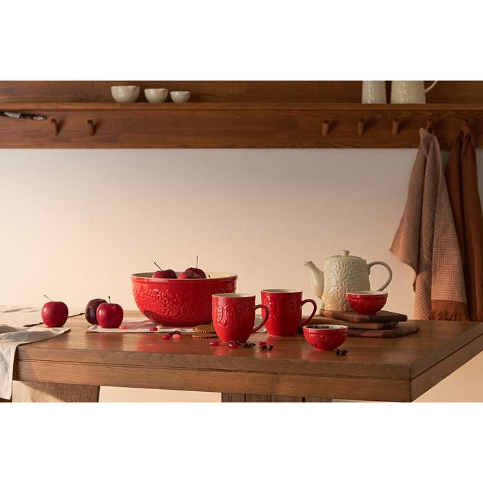 Миска для смешивания birds of paradise, 4,2 л, красная Liberty Jones LJ0000210