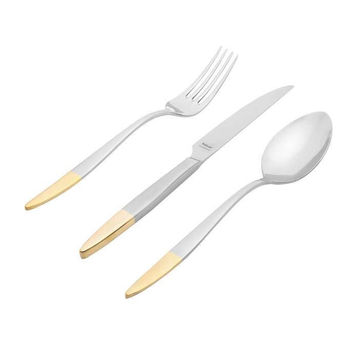 Набор столовых приборов MERCURY GOLD 18 шт HISAR H55332