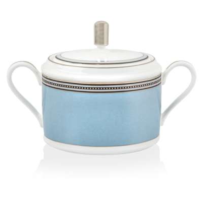 Сахарница Noritake Богарт платиновый 400 мл