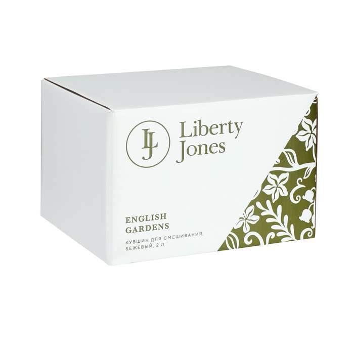 Кувшин для смешивания english gardens, 2 л, бежевый Liberty Jones LJ0000451
