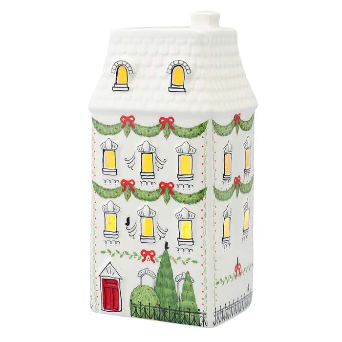 Домик с подсветкой olgod из коллекции new year essential, 22см Tkano TK25-NY_LH0006