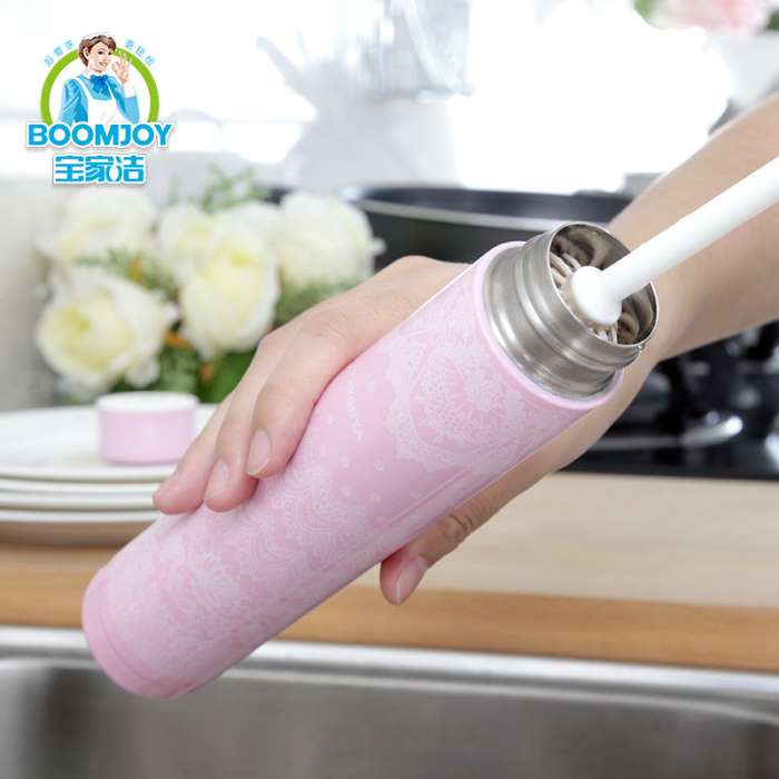 Мини щетка-ёрш для узких бутылок, ваз и декантеров BOOMJOY JY8874