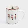 Кружка, 370 мл, 2 шт, фарфор P, белая, Щелкунчики, Nutcracker ANNA LAFARG ANLAF-HS25021102