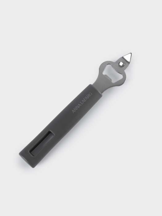 Открывалка для бутылок, 20 см, металл/пластик, графитовая, Multi ANNA LAFARG ANLAF-KT242008B-9