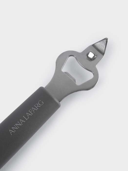 Открывалка для бутылок, 20 см, металл/пластик, графитовая, Multi ANNA LAFARG ANLAF-KT242008B-9