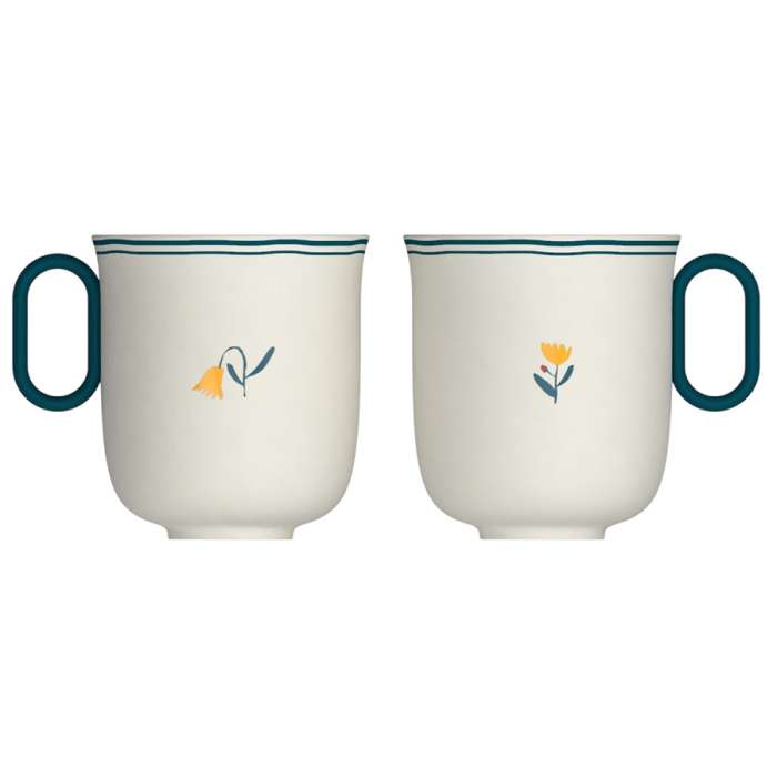 Набор кружек plush, golden bells, 400 мл, 2 шт. Liberty Jones LJ0000521