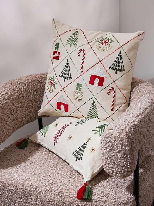 Чехол на подушку christmas dreams из коллекции new year essential, 45х45 см Tkano TK25-CC0021