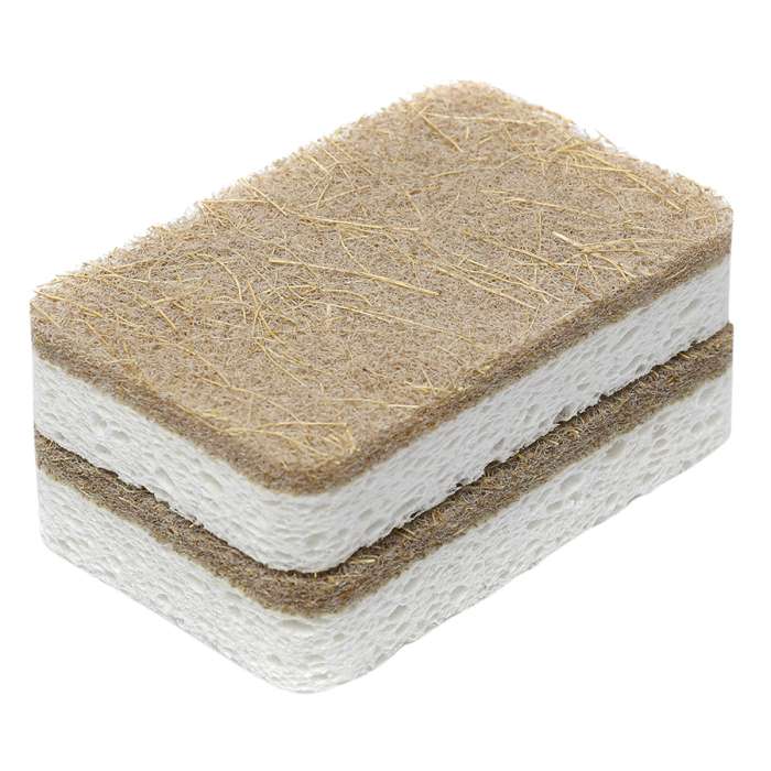 Набор губок для посуды из целлюлозы и кокосового волокна Eco Sponge, 6 шт. SMART SOLUTIONS SS0000101