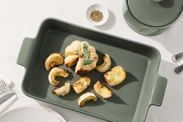 Форма для запекания, 36х24 см, фарфор P, прямоугольная, серо-зеленая, Indulgence MAXWELL & WILLIAMS MW451-IA0389