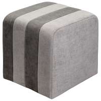 Пуф idar, шенилл, серый Bergenson Bjorn FH-IDR-PF-PL-GR
