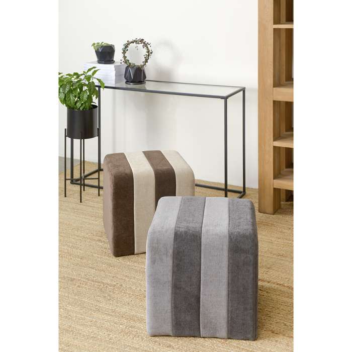 Пуф idar, шенилл, серый Bergenson Bjorn FH-IDR-PF-PL-GR