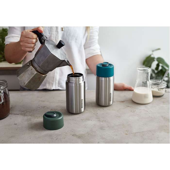 Термокружка Travel Cup, 340 мл, оранжевая BLACK+BLUM TC-SS003