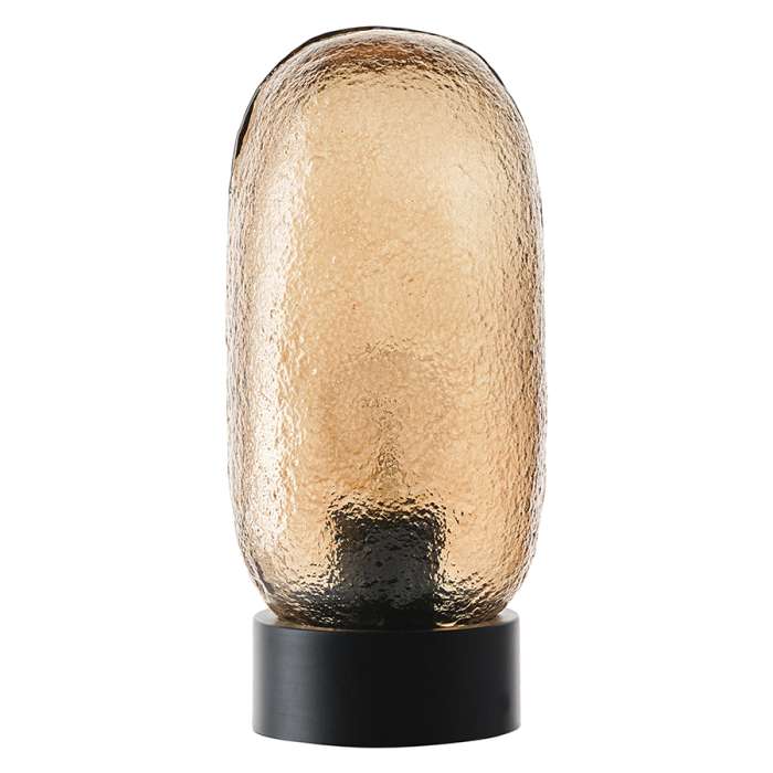 Светильник настольный frozen light, D13х27 см, янтарный Bergenson Bjorn BB0000556