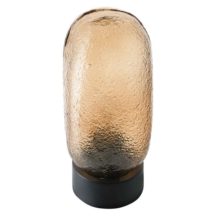 Светильник настольный frozen light, D13х27 см, янтарный Bergenson Bjorn BB0000556