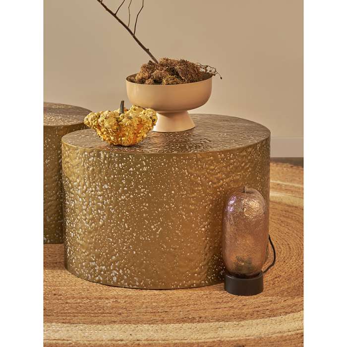 Светильник настольный frozen light, D13х27 см, янтарный Bergenson Bjorn BB0000556