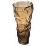 Ваза crumpl, 32 см, коричневая Bergenson Bjorn BB0000511