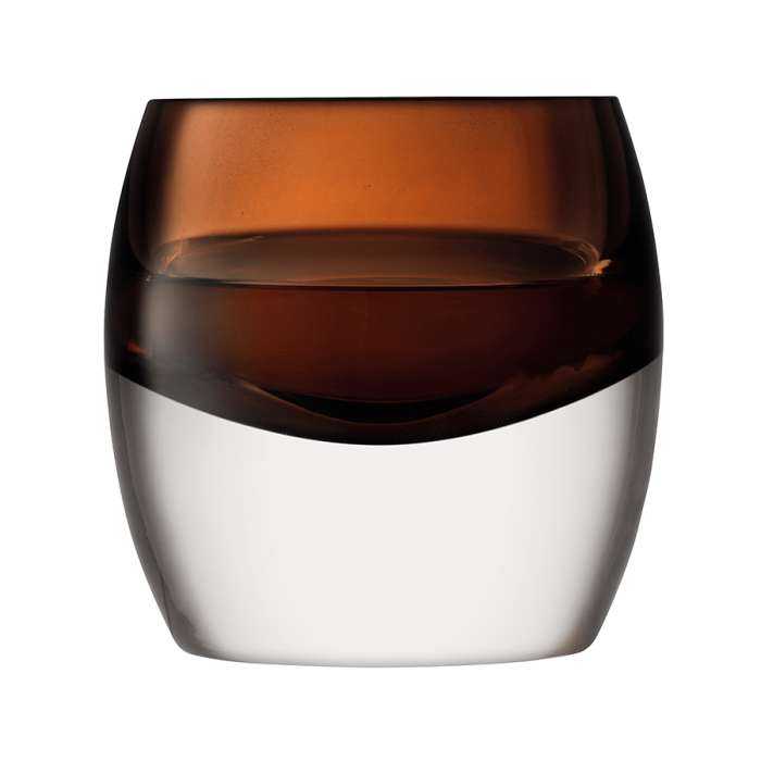 Набор низких стаканов whisky club, 230 мл, коричневый, 2 шт. LSA International G1532-08-866