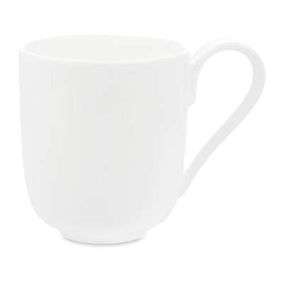 Кружка Decor de table Плиссе 350 мл, фарфор костяной