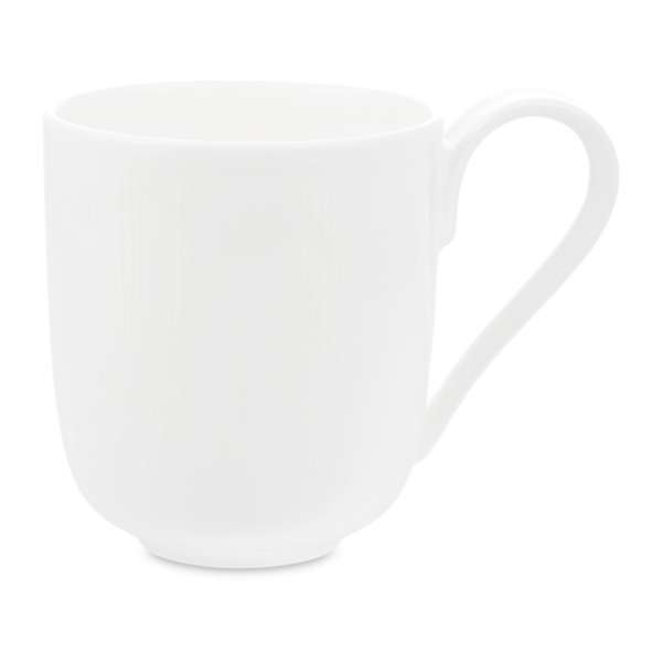 Кружка Decor de table Плиссе 350 мл, фарфор костяной