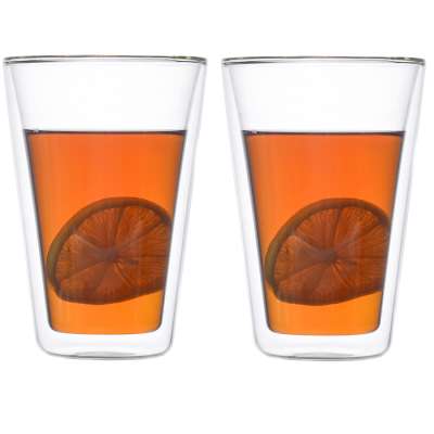 Набор из двух стеклянных стаканов, 400 мл SMART SOLUTIONS KW-SS-CPST-GLS-400