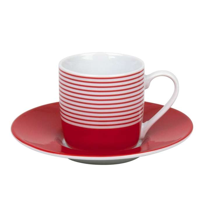 Кофейная пара эспрессо "Marinière rouge" KONITZ 11 5 053 2262