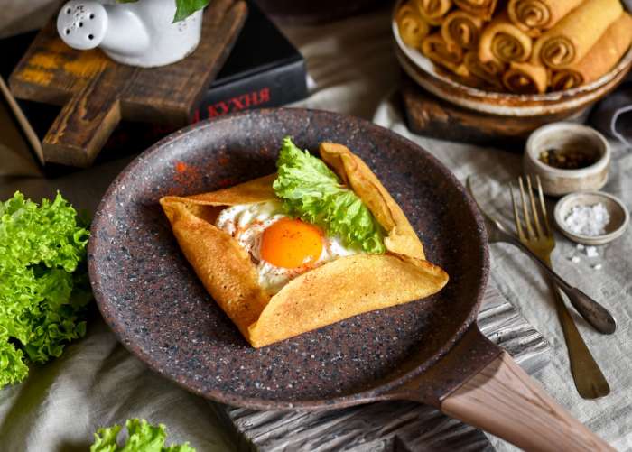 Сковорода блинная с антипригарным покрытием, 24 см, NADOBA GRETA  728621