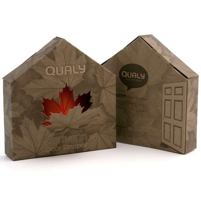 Подпорка для двери autumn, зеленая QUALY QL10072-GN