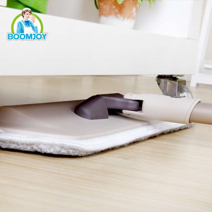 Смарт-швабра с насадкой из микрофибры на липучке BOOMJOY JY8836