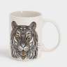 Кружка, 500 мл, фарфор N, белая, Тигр, Wild ANNA LAFARG ANLAF1-M350-0257-A