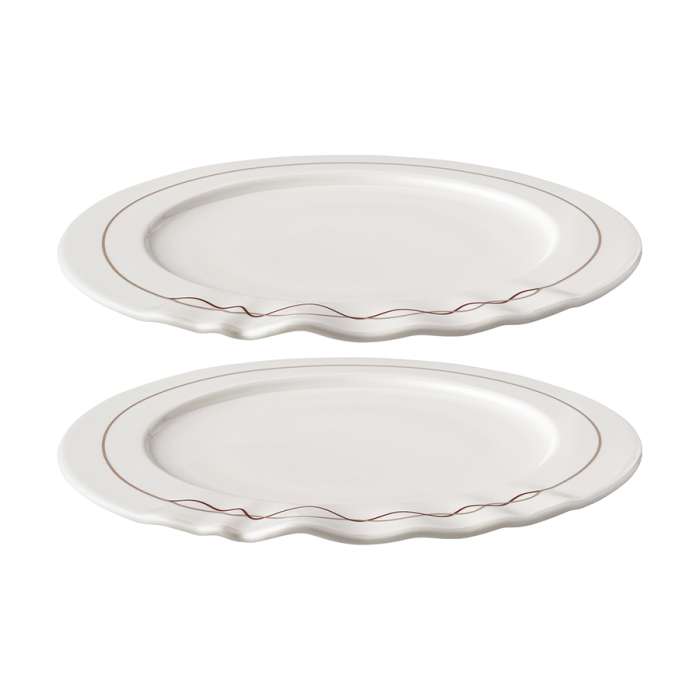 Набор из двух тарелок из коллекции canto, D22 см Tkano TK26-TW_PL0002