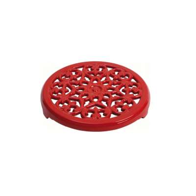 Подставка под горячее чугунная, 23 см, вишневая STAUB 1601006