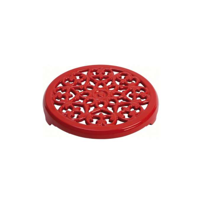 Подставка под горячее чугунная, 23 см, вишневая STAUB 1601006
